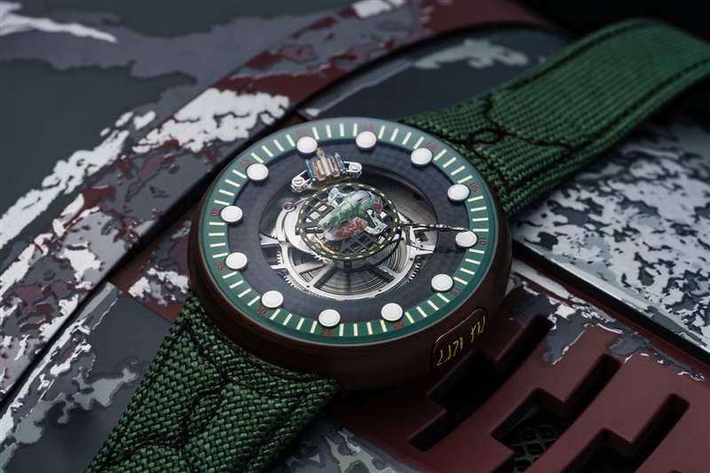 Kross Studio推出Boba Fett陀飛輪腕表-復(fù)刻表