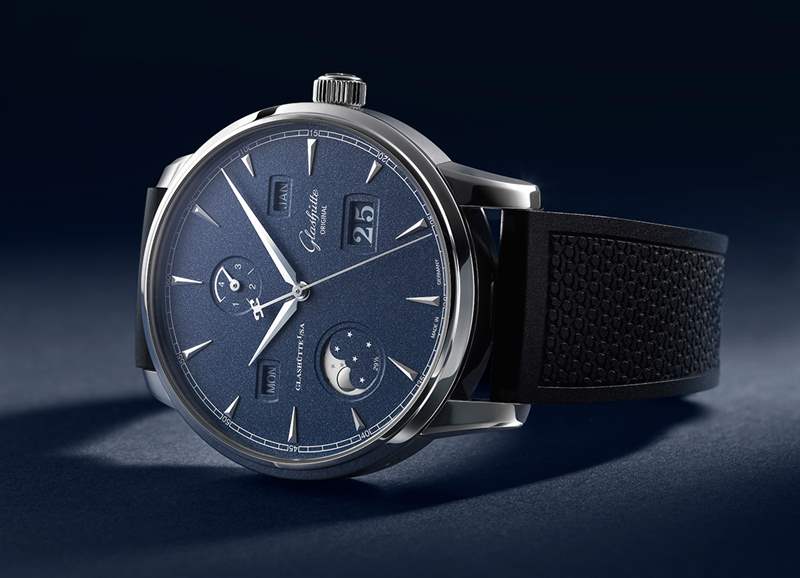 隆重推出：格拉蘇蒂原創(chuàng) Senator Excellence Perpetual Calendar Bucherer “藍色版本”腕表-復刻表