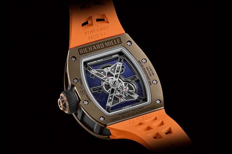 理查德米勒RM 52-05 手動(dòng)上鏈陀飛輪 Pharrell Williams手表-復(fù)刻表