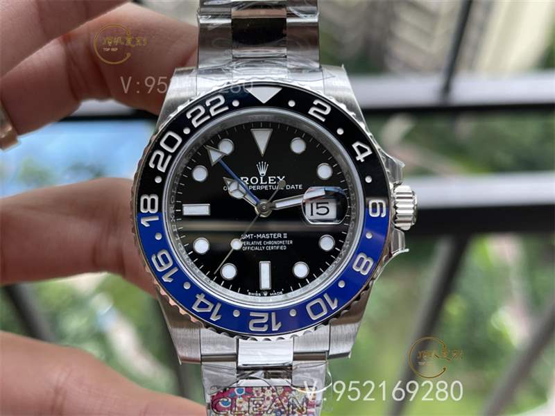 c廠clean廠勞力士格林尼治藍(lán)黑國米圈復(fù)刻表做工怎么樣,超越N廠-復(fù)刻表