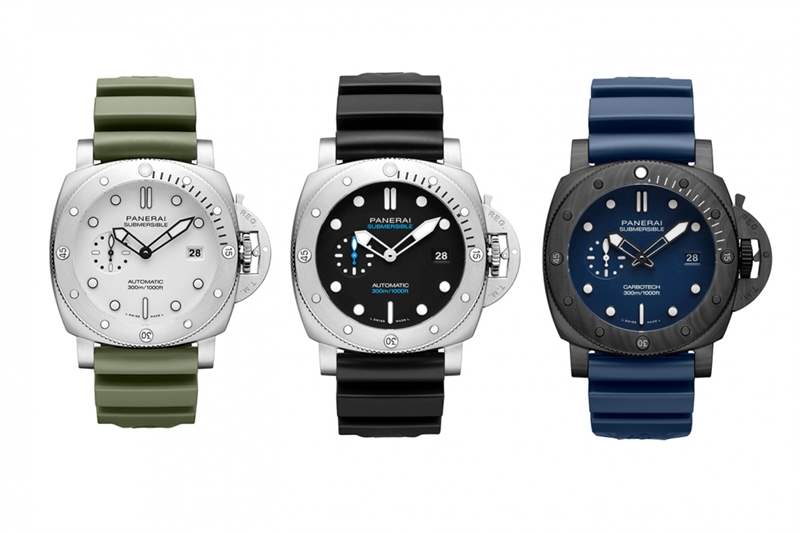 沛納海2022新表Submersible首次推出44mm表款，顏色搶鏡又份量十足-復刻表