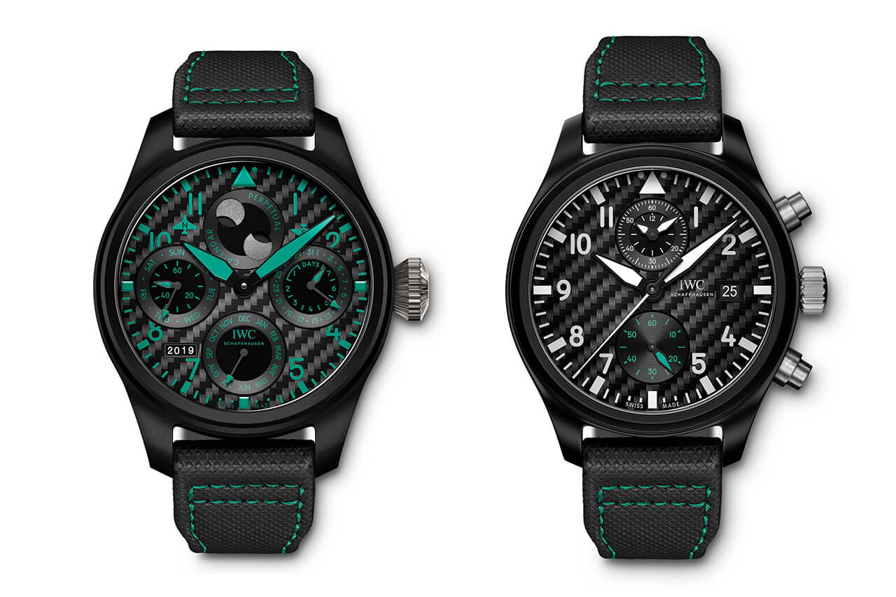 萬國大飛行員萬年歷IW503003和飛行員IW389005計時腕表-復(fù)刻表