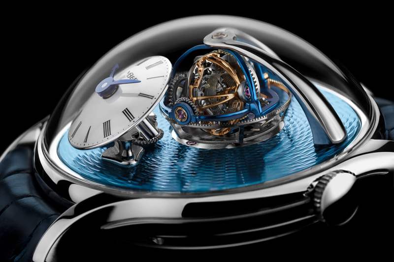 MB&F 球面玻璃Legacy Machine Thunderdome陀飛輪腕表-復刻表