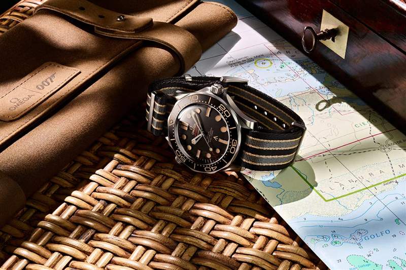 歐米茄海馬300米007鈦合金腕表210.90.42.20.01.001-復刻表