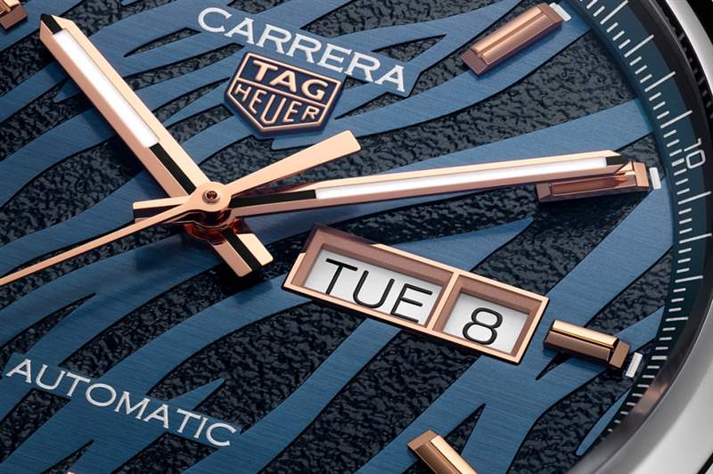 一反傳統(tǒng)的虎年泰格豪雅TAG Heuer推出Carrera虎年限量版腕表-復(fù)刻表