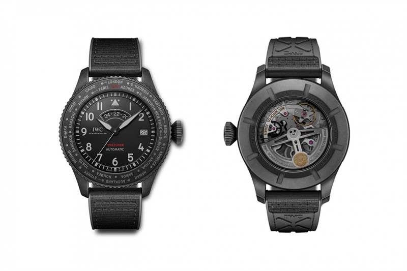 IWC萬國最新Pilot's Watch Timezoner TOP GUN Ceratanium-復刻表