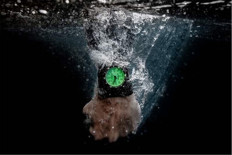 柏萊士BR03-92深潛系列綠盤夜光手表-復(fù)刻表