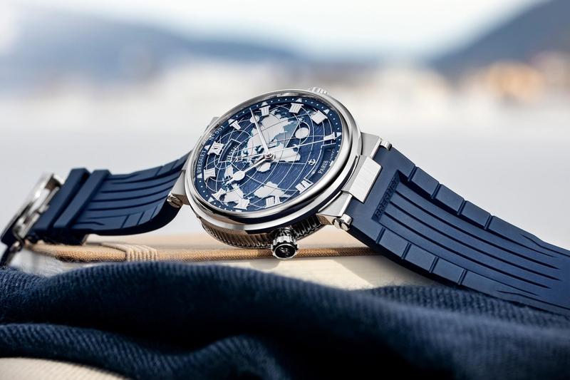 兩地時間切換自如!寶璣Marine Hora Mundi 5557-復刻表