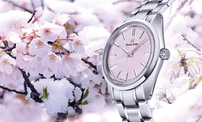 Grand Seiko凝縮「櫻隱」春日奇景，SBGW289現(xiàn)代44GS最小表徑-復(fù)刻表