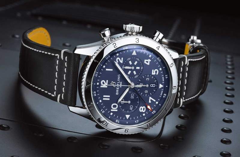 百年靈Breitling Super AVI 航空計(jì)時(shí)腕表系列登場(chǎng)！向四款經(jīng)典戰(zhàn)機(jī)致敬-復(fù)刻表