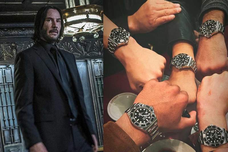 奇洛李維斯又送禮！一人送一只Rolex Submariner予《John Wick 4》攝制組人員致謝！-復刻表