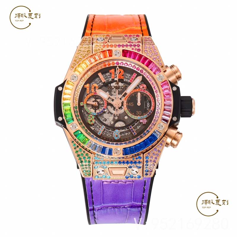 BBF廠宇舶恒寶Unico彩虹大爆炸新品上市,珠光璀璨-復刻表