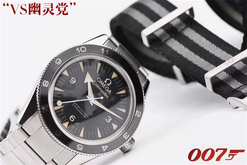 VS廠歐米茄海馬150幽靈黨007復刻表值得入手嗎？天花板級別-復刻表