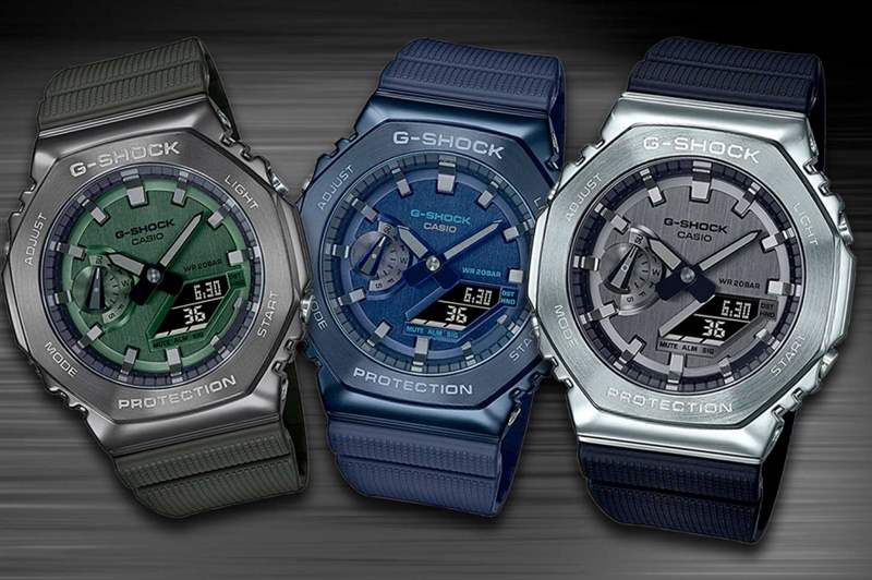 G-SHOCK Metal GM-S2100系列超吸引！全新金屬「農(nóng)家橡樹」列陣搶盡焦點！-復(fù)刻表