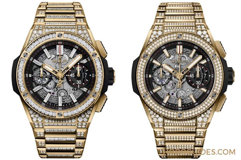 大爆炸宇宙的超新星HUBLOT Big Bang Unico 黃金計(jì)時(shí)腕表-復(fù)刻表