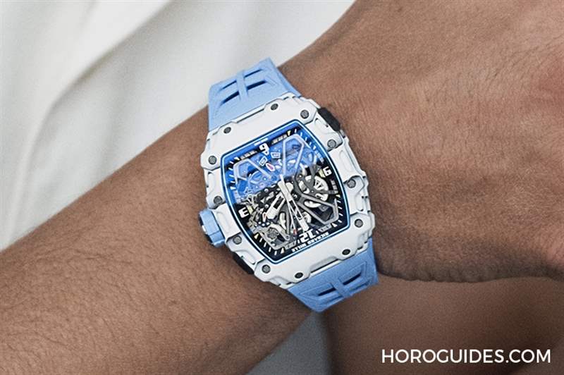 蝶形自動盤，自由切換上鏈模式！RICHARD MILLE RM 35-03 Rafael Nadal自動上鏈腕表-復(fù)刻表
