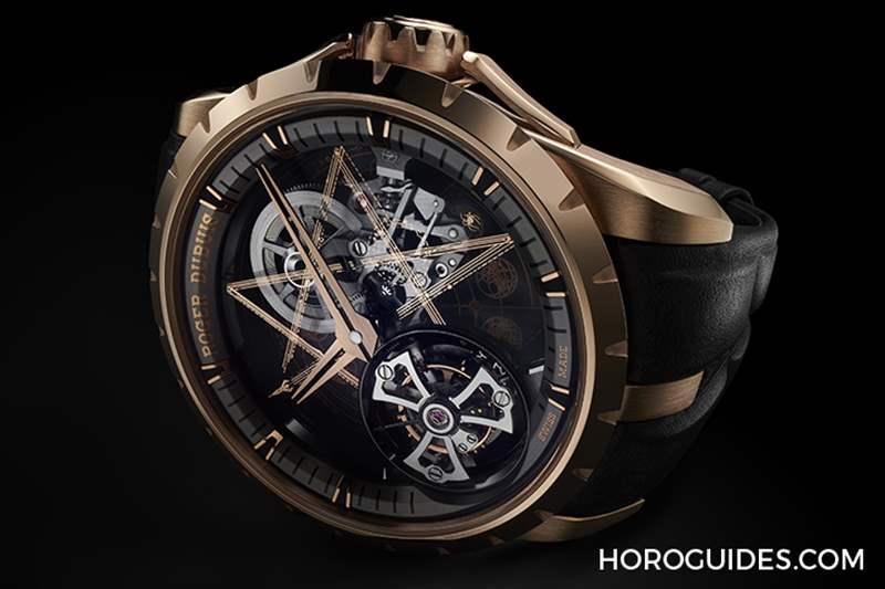 有請(qǐng)紋身大師！Roger Dubuis Excalibur Monotourbillon王者系列單陀飛輪腕表Dr. Woo特別版-復(fù)刻表