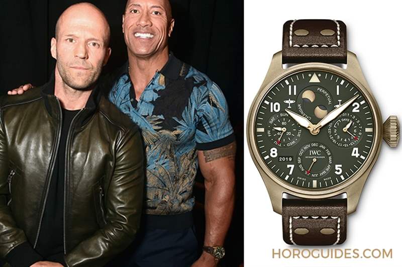 【名人表盒】巨石強森戴IWC出席Netflix《紅色通緝令Red Notice》首映-復刻表