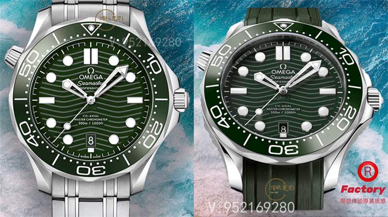OR廠歐米茄海馬300綠盤復(fù)刻表新品上市,做工值得入手嗎-復(fù)刻表