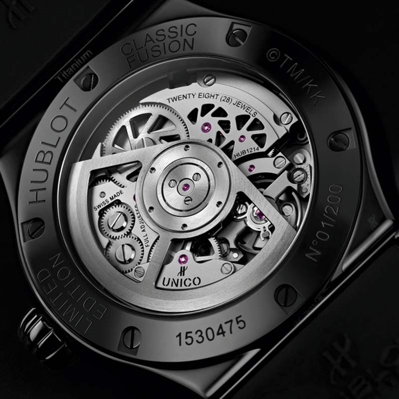 宇舶HUBLOT x 村上隆Classic Fusion Takashi Murakami All Black！黑鉆拼砌出超搶眼太陽(yáng)花-復(fù)刻表