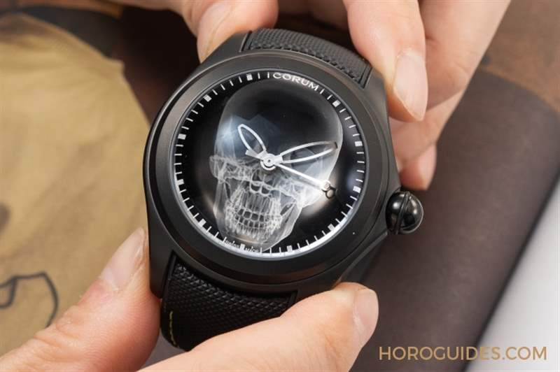 大膽狂放！泡泡里的幽冥綠光｜Corum Bubble X Ray自動腕表-復(fù)刻表