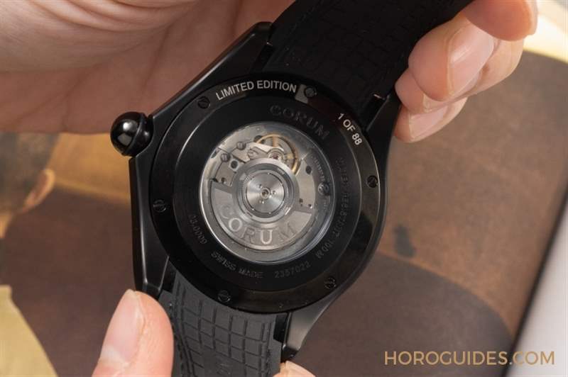 大膽狂放！泡泡里的幽冥綠光｜Corum Bubble X Ray自動腕表-復(fù)刻表