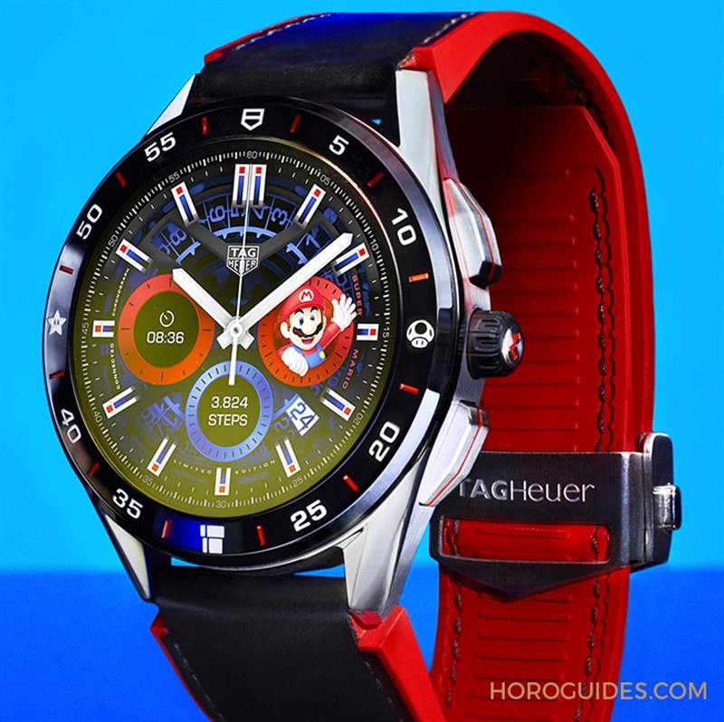 超級瑪利歐來了！泰格豪雅Connected《SUPER MARIO》 限量版腕表-復刻表