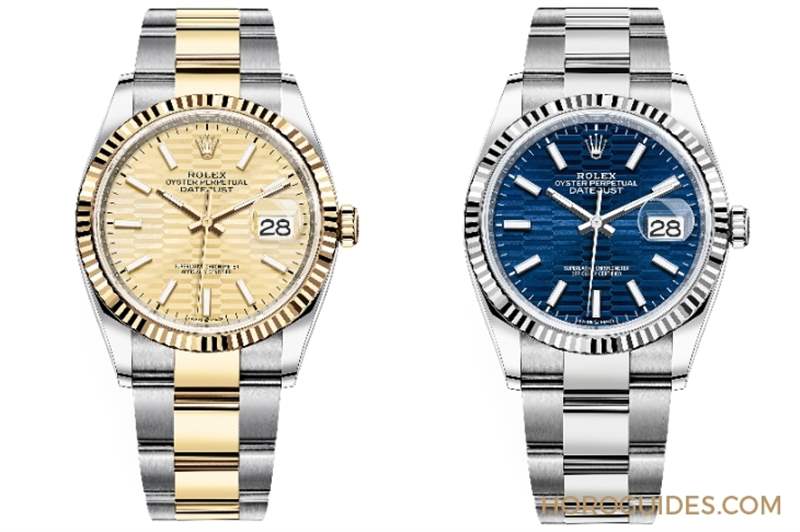 熱帶風情上場！ROLEX Datejust 36棕櫚葉面盤-復刻表