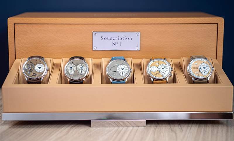 天字第一號大集合！FP Journe開基立業之作Souscription系列五只N°1首次集齊現身-復刻表