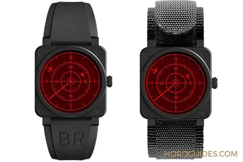 用飛行雷達指時！BELL&ROSS BR 03-92 Red Radar Ceramic-復刻表