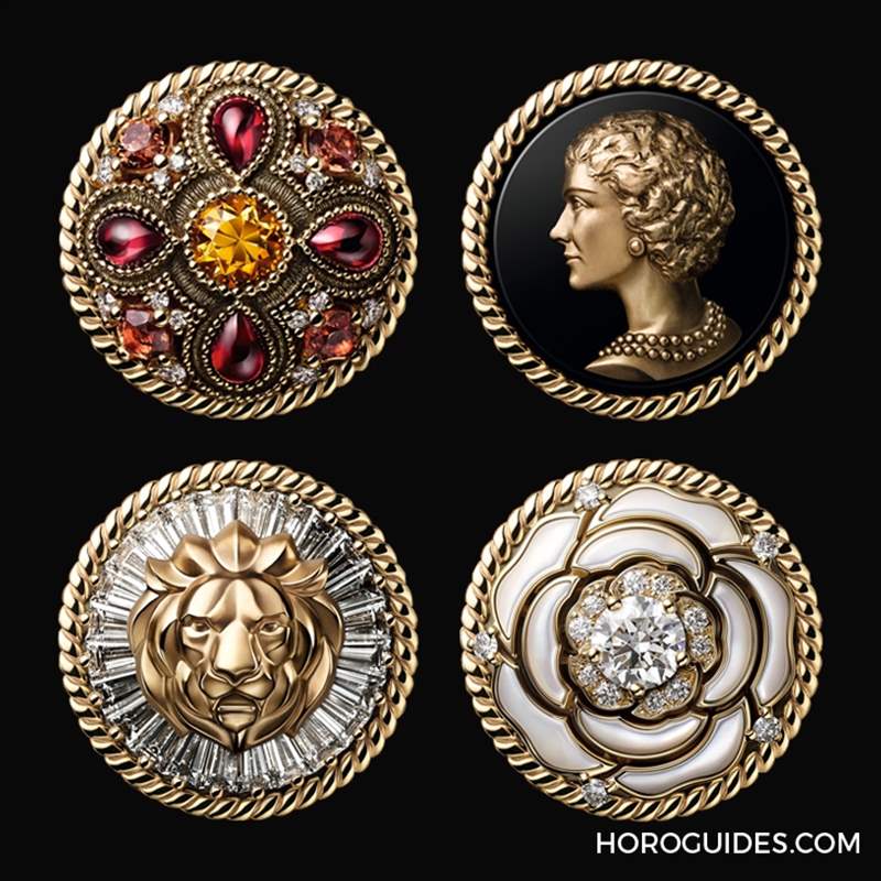 解鎖CHANEL符碼秘密｜2021 Mademoiselle Privé鈕扣腕表新作-復刻表