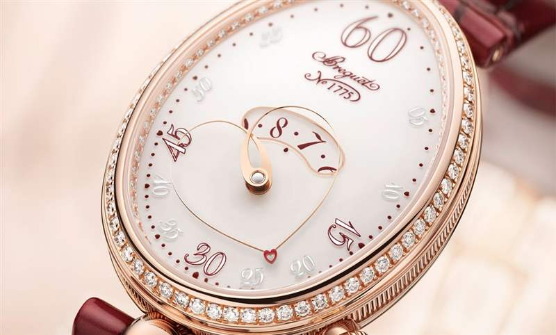 收放自如！前所未見的心形指針｜Breguet那不勒斯系列心愿仕女鉆表-復刻表