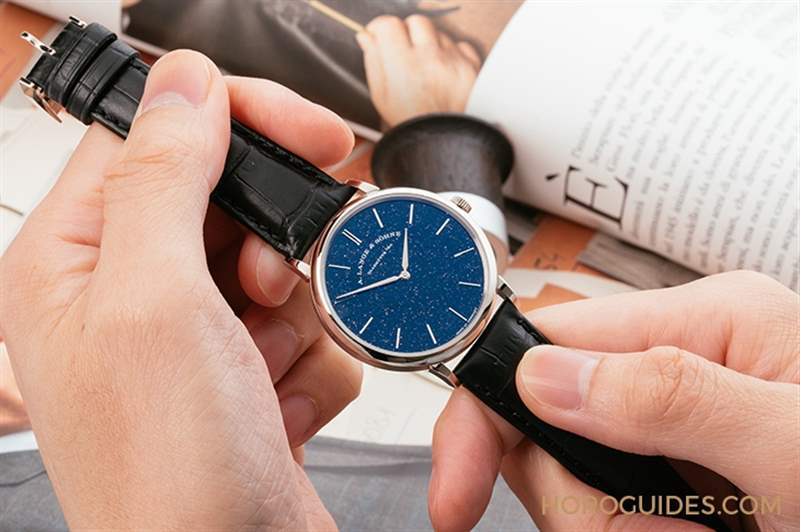 璀璨光芒，低調(diào)釋放｜朗格Saxonia Thin限量腕表-復(fù)刻表