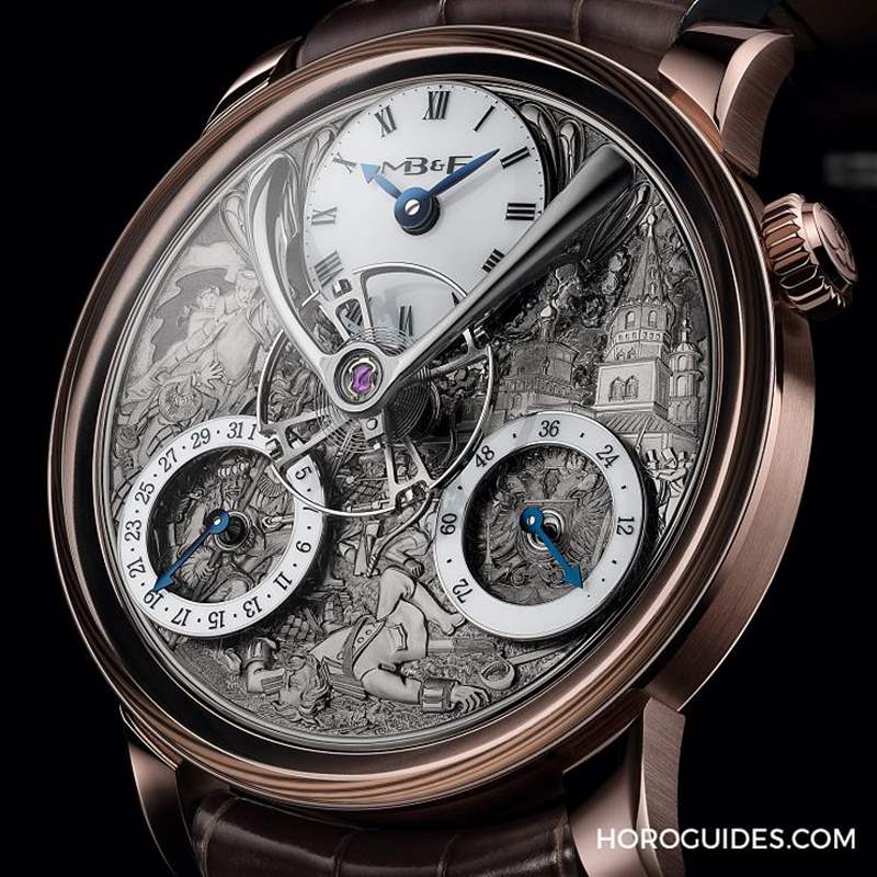 精雕細琢，最有故事的面盤｜MB&F LM Split Escapement Eddy Jaquet系列限量腕表-復刻表