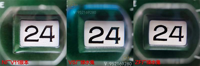 VS廠、ZF廠、N廠勞力士水鬼獨(dú)家對(duì)比，哪家復(fù)刻做工最為出色呢-復(fù)刻表