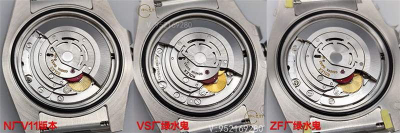 VS廠、ZF廠、N廠勞力士水鬼獨(dú)家對(duì)比，哪家復(fù)刻做工最為出色呢-復(fù)刻表