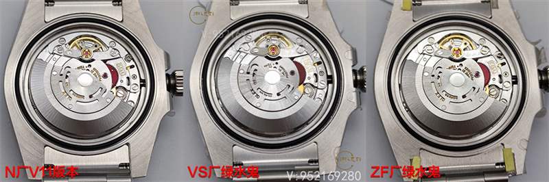 VS廠、ZF廠、N廠勞力士水鬼獨(dú)家對(duì)比，哪家復(fù)刻做工最為出色呢-復(fù)刻表