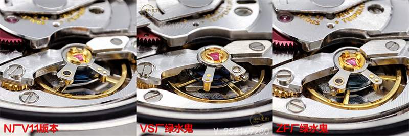 VS廠、ZF廠、N廠勞力士水鬼獨(dú)家對(duì)比，哪家復(fù)刻做工最為出色呢-復(fù)刻表