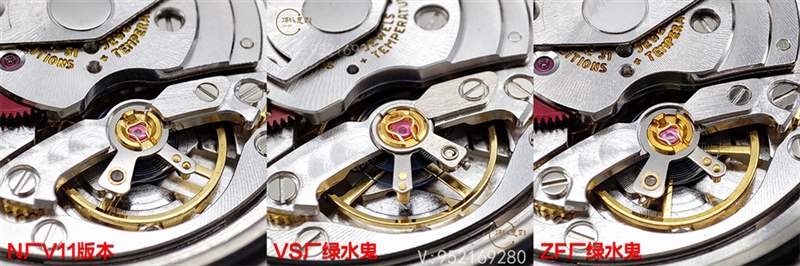 VS廠、ZF廠、N廠勞力士水鬼獨(dú)家對(duì)比，哪家復(fù)刻做工最為出色呢-復(fù)刻表