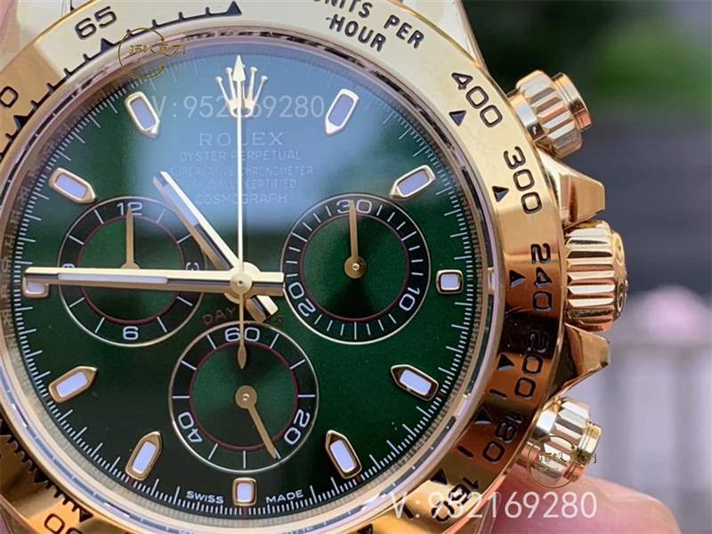 N廠勞力士綠金迪116508重磅推出,超越ar廠7750金綠迪-復刻表
