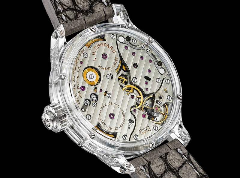 寶璣霍拉世界 5557-蕭邦L.U.C 全擊藍寶石-復刻表