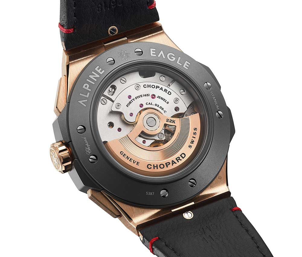 蕭邦阿爾卑斯之鷹XL計時碼表-復刻表