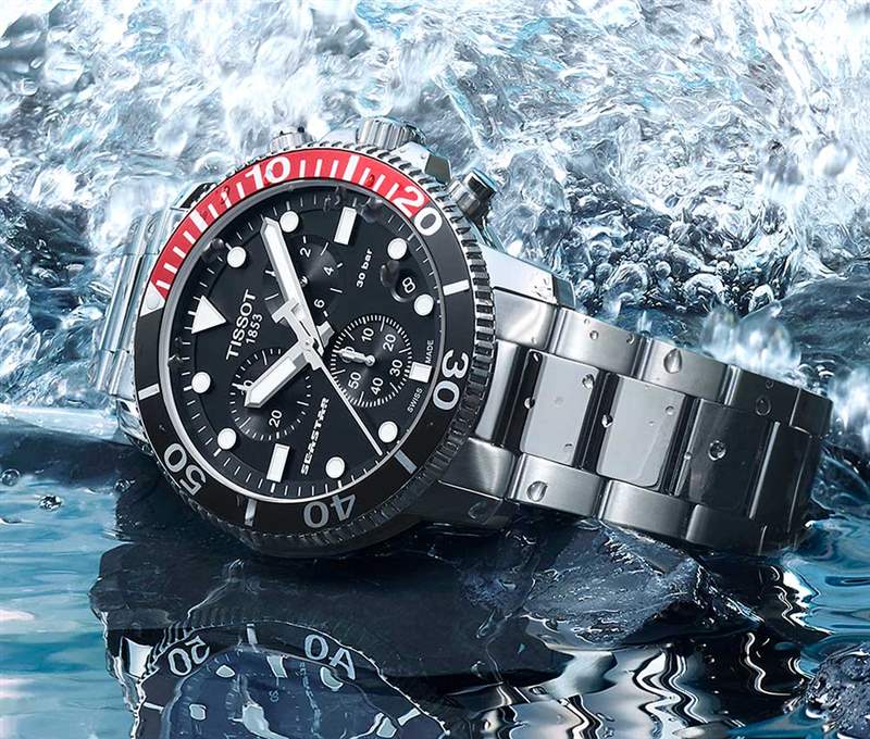 天梭海星1000石英計(jì)時(shí)腕表，深海的呼喚-復(fù)刻表