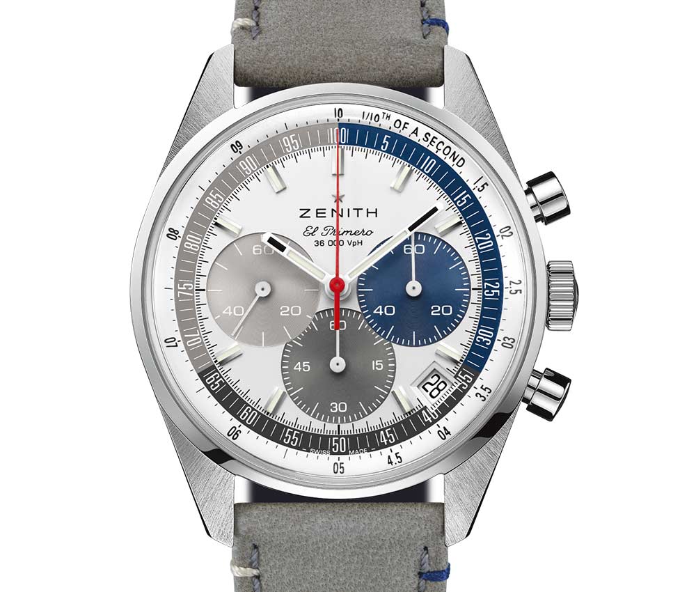 真力時天頂CHRONOMASTER 原創電子商務-米多海洋之星減壓計時器1961限量版-復刻表