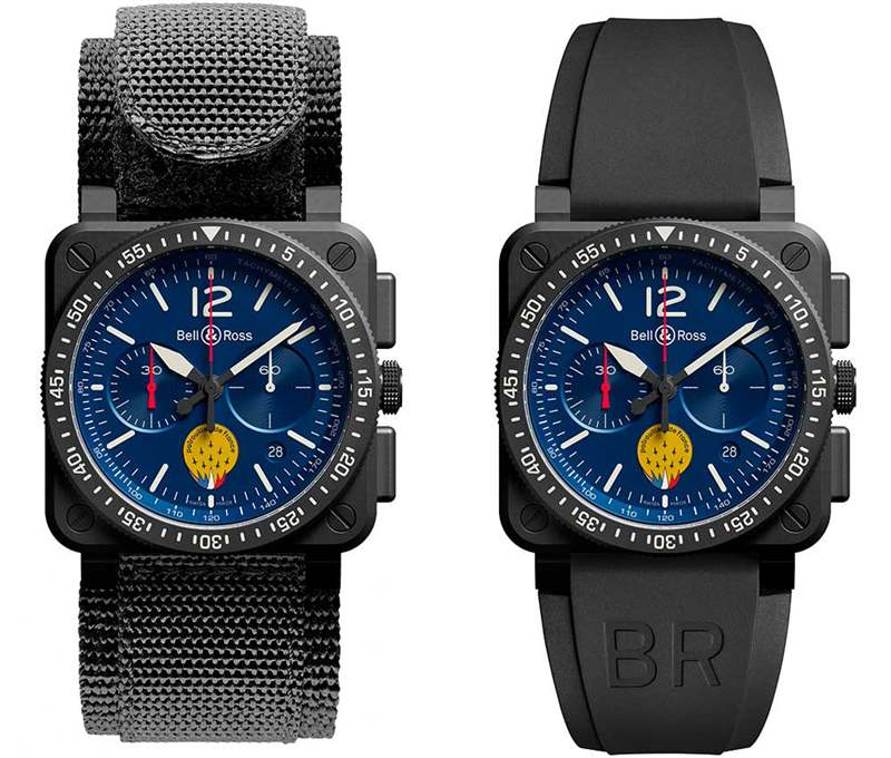 BELL & ROSS BR 03-94 法國帕特魯耶-復(fù)刻表