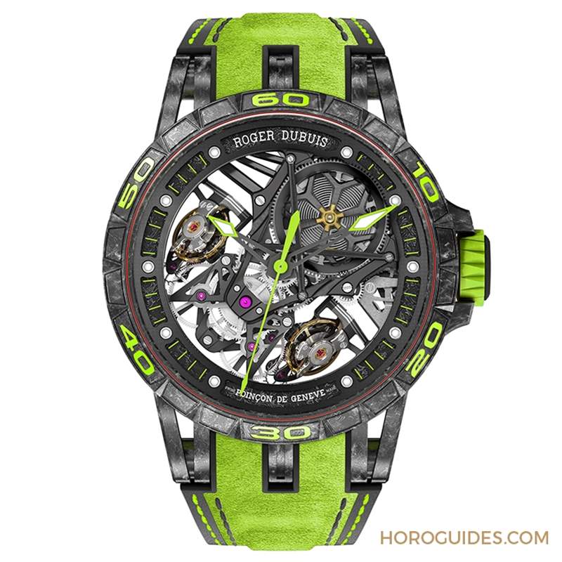 Lamborghini超級跑車魂注入！Roger Dubuis超級訂制表Excalibur Essenza SCV12桀驁現(xiàn)身-復(fù)刻表