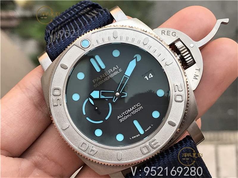 VS廠復(fù)刻沛納海985腕表做工評(píng)測(cè),鈦金屬沛納海985vs廠-復(fù)刻表