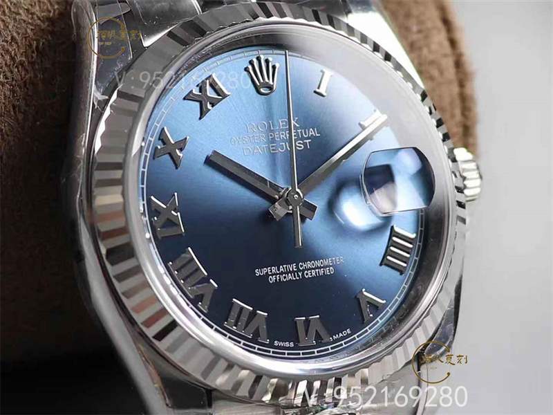 AR廠勞力士v3版日志36mm羅馬數(shù)字盤質(zhì)量如何，對比正品怎么樣-復(fù)刻表