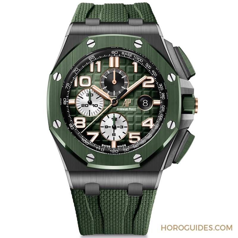 愛彼皇家橡樹離岸型新款消光黑陶瓷型格上身-復刻表