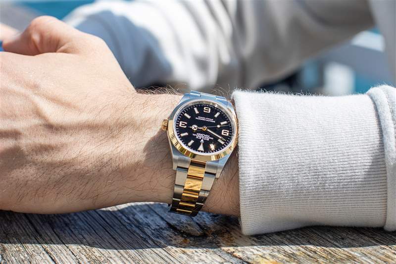 手腕上的一周：雙色勞力士探險家腕表 124273-復刻表